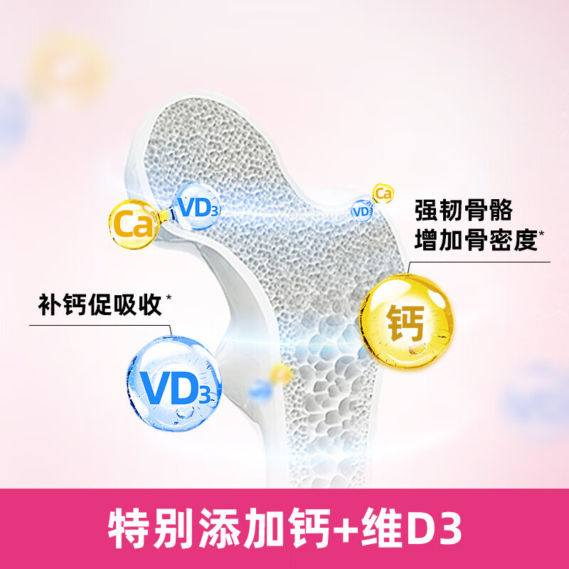 益节（Move Free）氨糖软骨素钙片 7合1维骨力氨糖女士 成人含多种维生素d镁锌 进口 【女士定制】养颜提色氨糖 120粒*1瓶