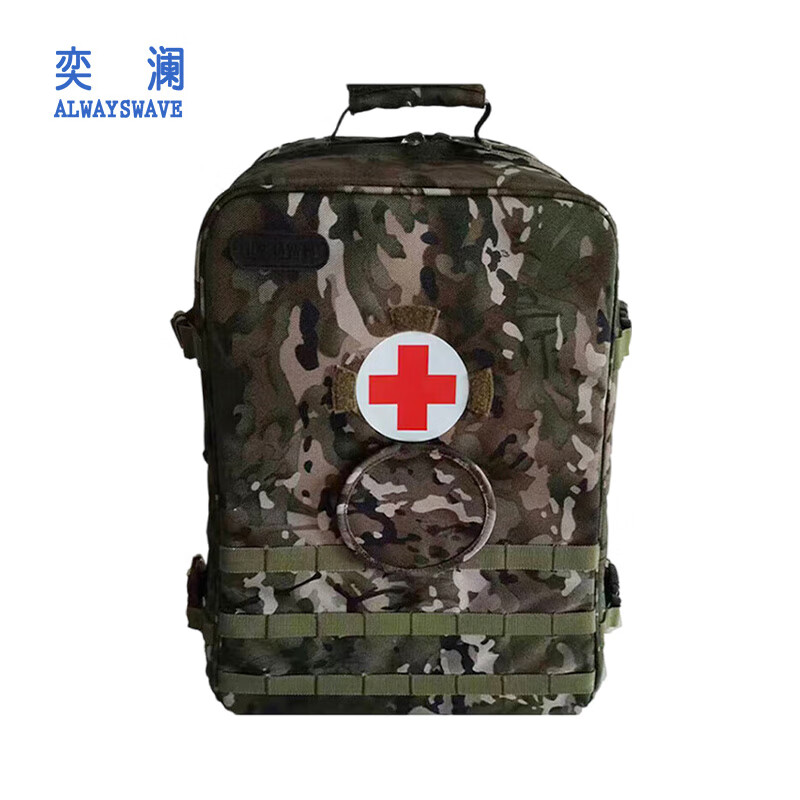 奕澜s2015型卫生员背囊 模块式设计背架式结构水墨云纹(空囊)