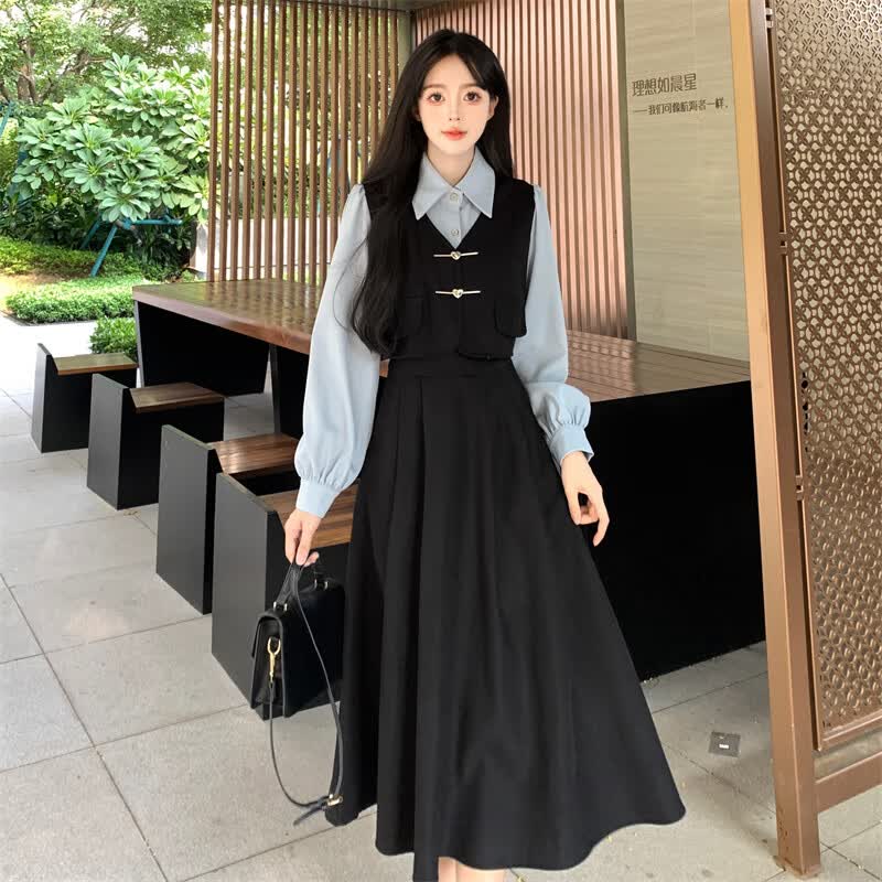 雅格罗伊高三学生成人礼服女 18嵗礼服18岁成人礼女生礼服高中生学生