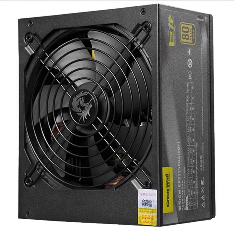 长城（Great Wall） 巨龙台式机电脑电源金牌全模组 1250DA 金牌巨龙1250W电竞版 9成新