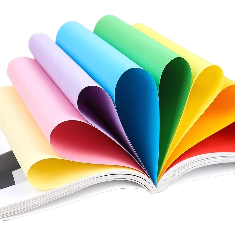 A4��ֽ 10ɫ��ͯ�ֹ���ֽ 50�� �ͼ��� 0.39Ԫ