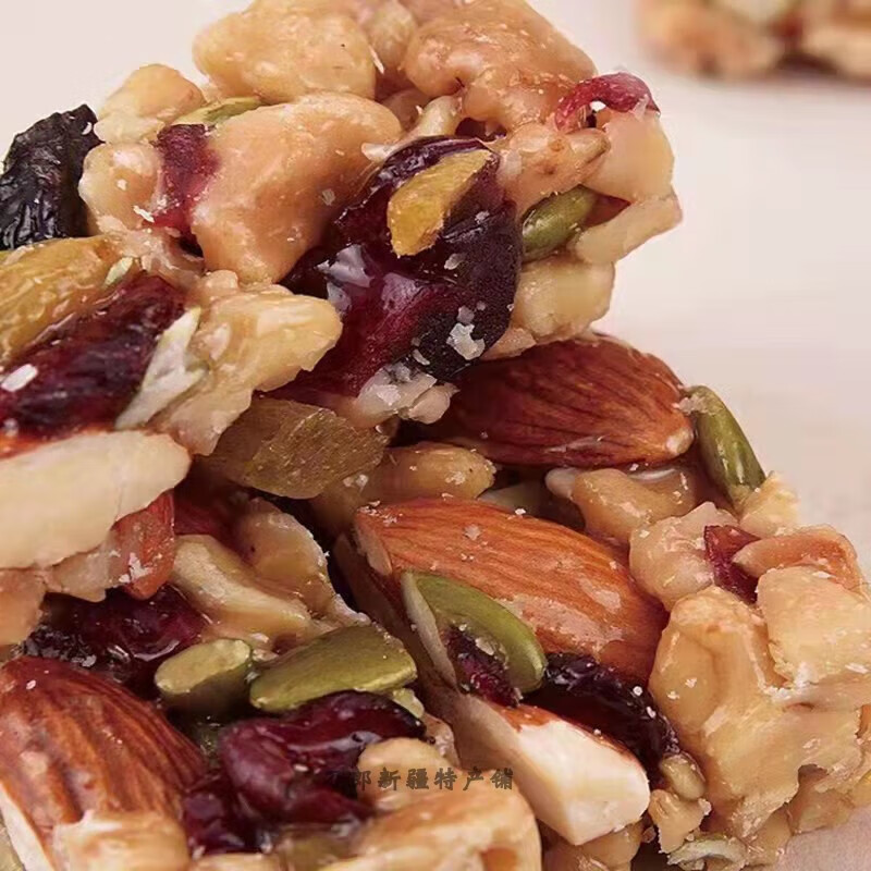 虎钢馋味巴哥新疆特产域美果香双拼正宗传统玫瑰切糕纯手工玛仁糖营养