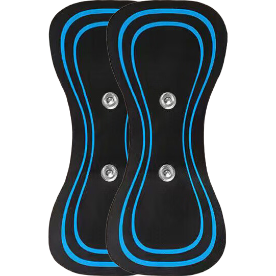 脉冲按摩贴肩颈按摩器颈椎按摩仪智能迷你便携式按摩腰部颈部全身家用多功能小型按摩贴 替换贴片【两片装】不含主机器