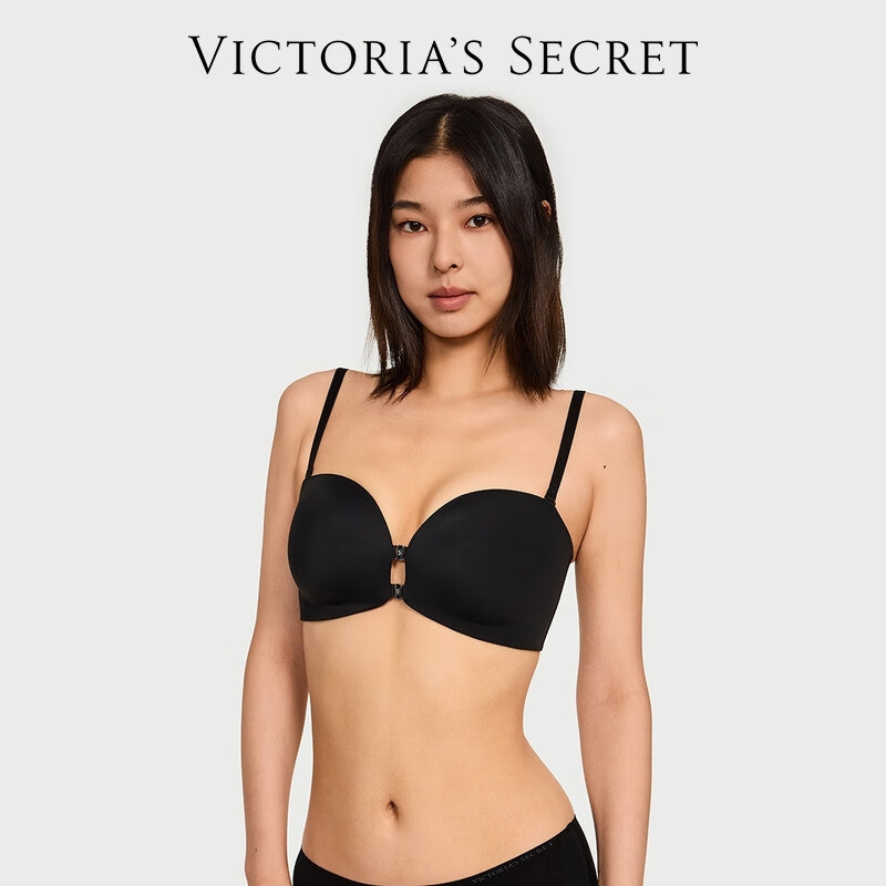维多利亚的秘密 文胸胸罩女士内衣1-1 54A2黑色-前扣款 11262522 75B （34B）