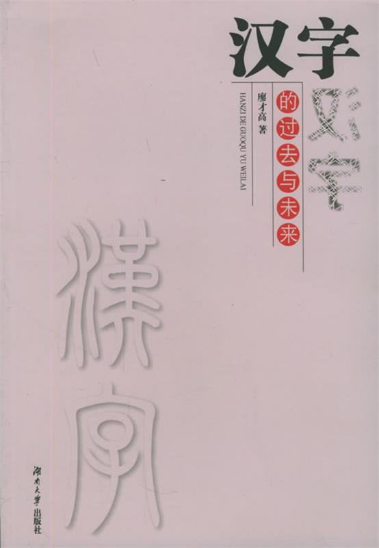 汉字的过去与未来 廖才高【正版书】