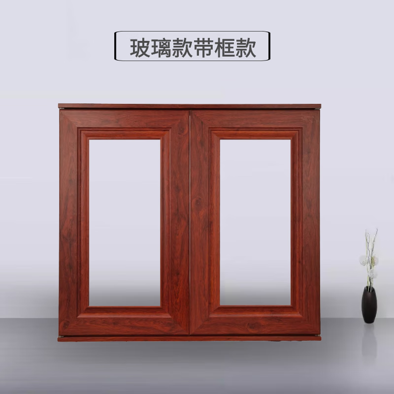 门厨房灶台门板定做卫生间洗衣机全铝带框柜门 更多颜色款式联系客服