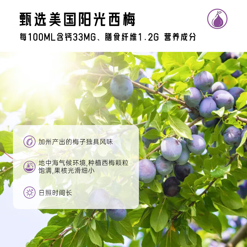 帝门西梅汁美国进口Delmonte纯西梅果汁非浓缩果蔬汁地扪主推百年品牌 【推荐】946ml*1瓶