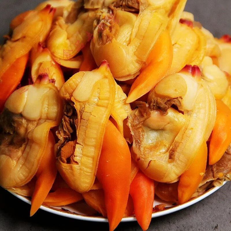 咔芙滋丹东大文贝干大号黄蚬子干特级大文贝肉开袋