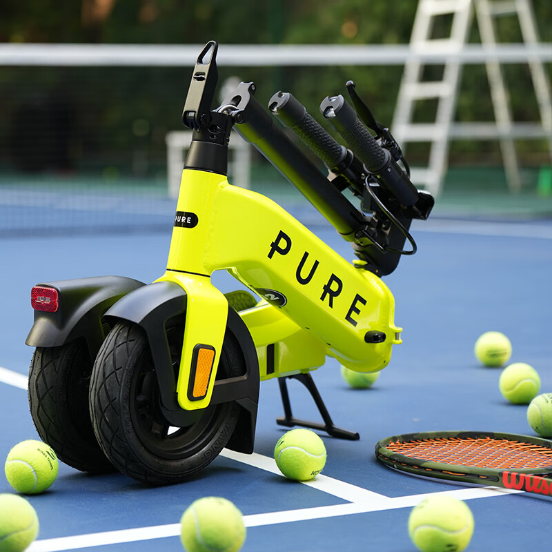 佩尚Pure Electric电动滑板车成人二轮折叠电动车小型轻便迷你代步车 Pure Advance Flex 热力黄