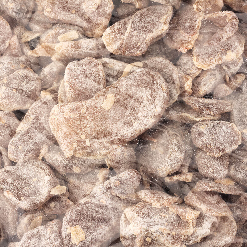 虎钢馋话梅姜 新兴特产凉果 旅行零食糖姜片条即食辣姜 半斤