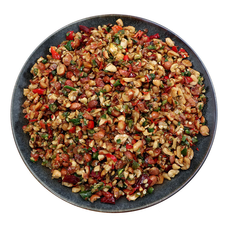 哺食旺【勺子哥-炒花生碎250g】干辣椒炒花生米花生仁徐州邳州新沂