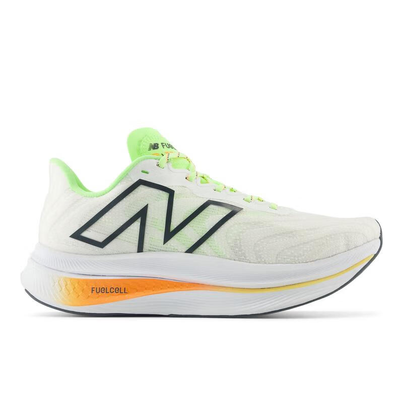 NEW BALANCE男鞋SuperComp Trainer v2 新款輕便透氣專業(yè)運動訓(xùn)練馬拉松跑鞋 White with Bleached Lime  46.5