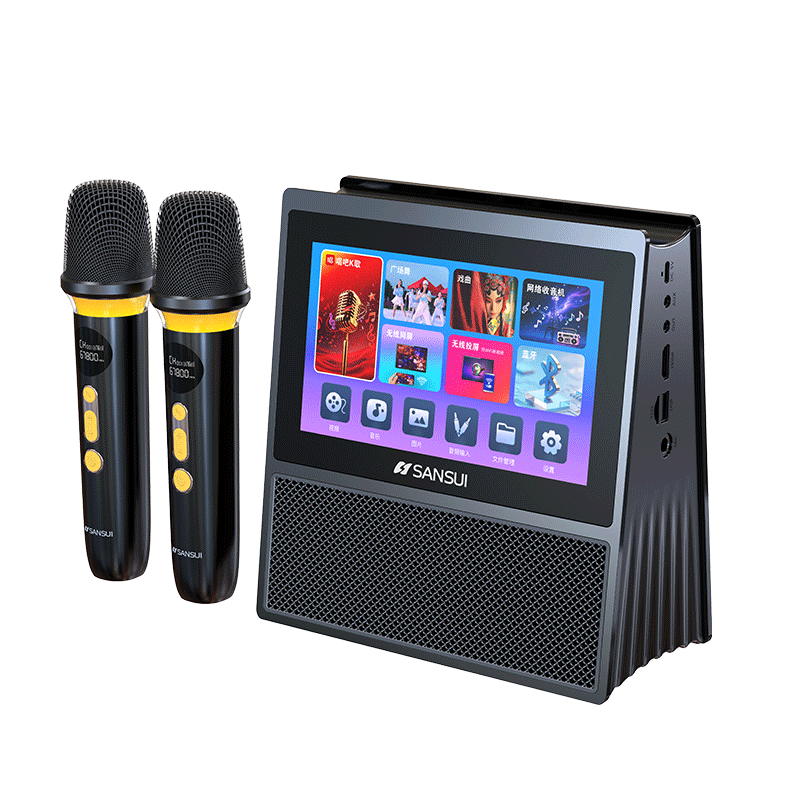 ���ڲ�����ɽˮ W200 ������� K����˷�һ��ʽ ��ͥKTV�������� ��Я���� ��ɫ 674.1Ԫ(������)