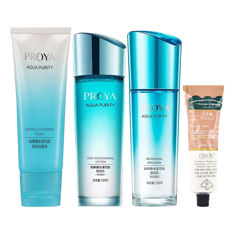 ���ڲ����������ţ�PROYA��ˮ����װŮ���ˮ��о������Ʒ��ױƷȫ�ײ�ˮ��ʪ ������С�����120ˮ150��120��)+��˪ ��α�ɲ� �ֻ��ٷ� 158.6Ԫ