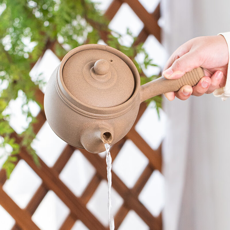 久视围炉煮茶套装器具电陶炉无釉家用煮茶壶打边炉烤茶庭院户外烧烤 底座 400ml
