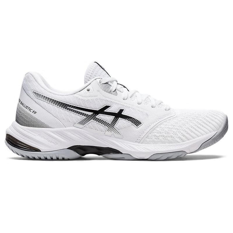 netburner ballistic ff 3 轻便减震防滑女士运动鞋 white/black 8