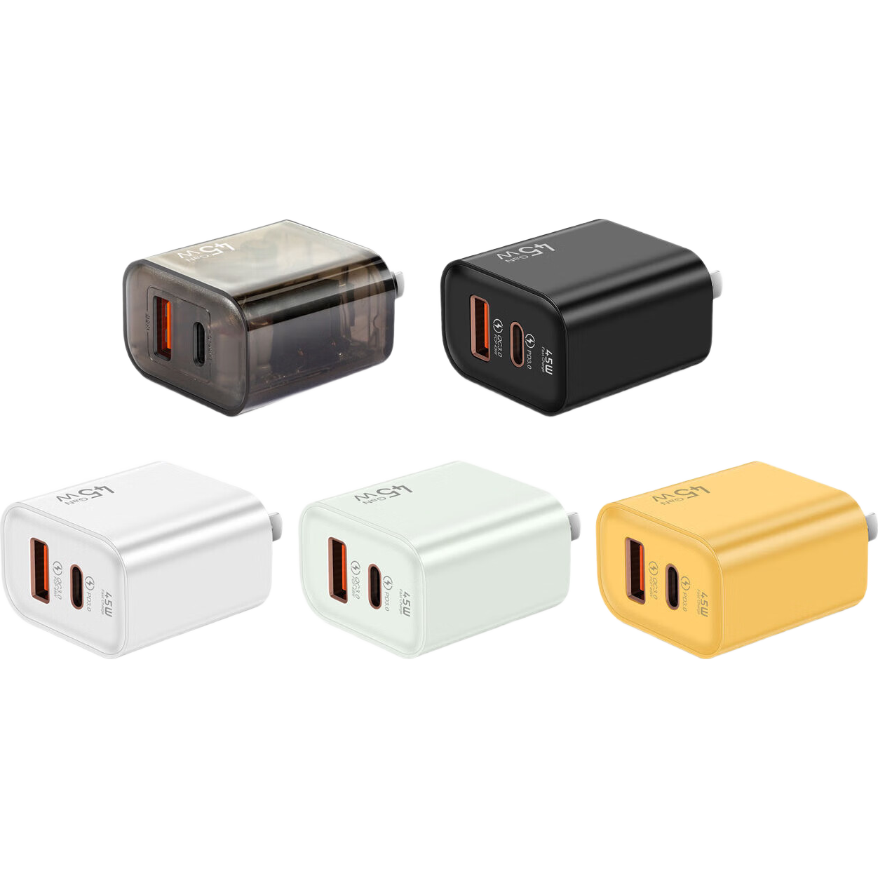 45W˫�ڿ������ ������ Type-C ��ɫ ����ƻ��15pro/16 ���ǻ�ΪOPPO ���ͷ+2��˫C�� �����̳�ԭ��21.8Ԫ������1Ԫ��6��ȯ��ʵ��13.08Ԫ