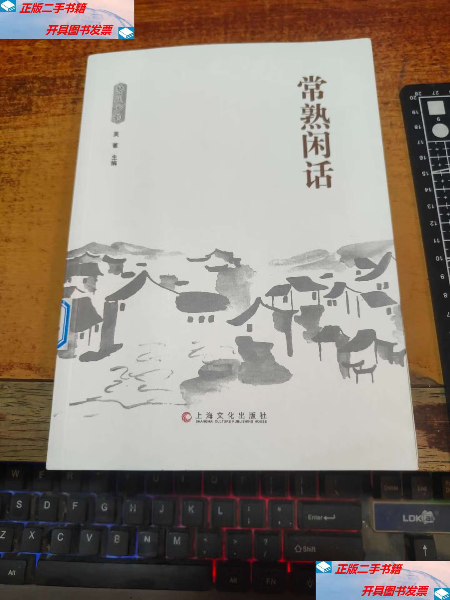 【二手9成新】常熟街巷 (琴川乡韵) /吴苇主编 上海文化