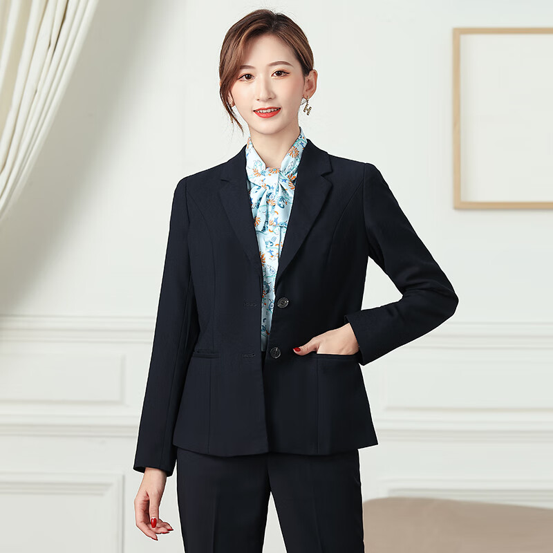 以舟新款民生银行女行服西服外套民生银行工作服工装民生女职业装