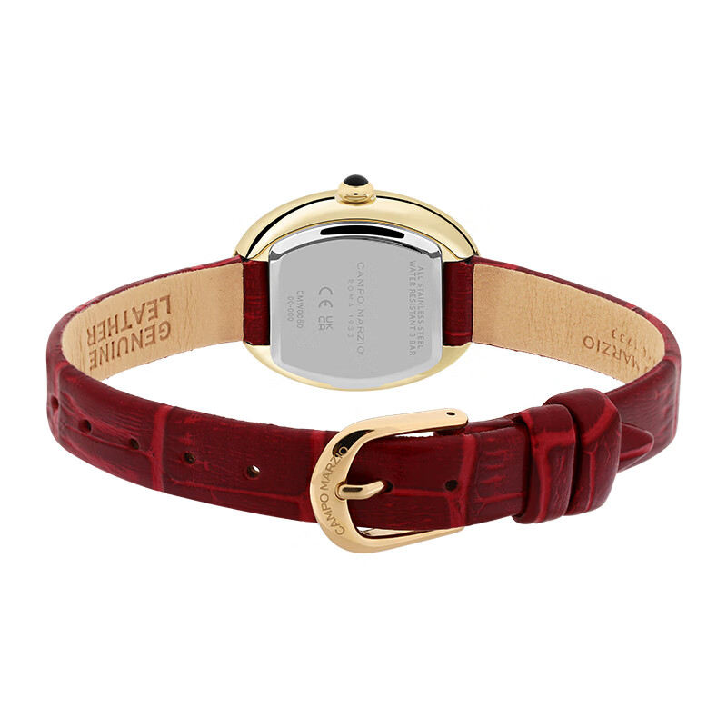 Campo Marzio Design【李多海同款】意大利品牌椭圆复古女手表小众情人节礼物 新年主推色（CMW0050）