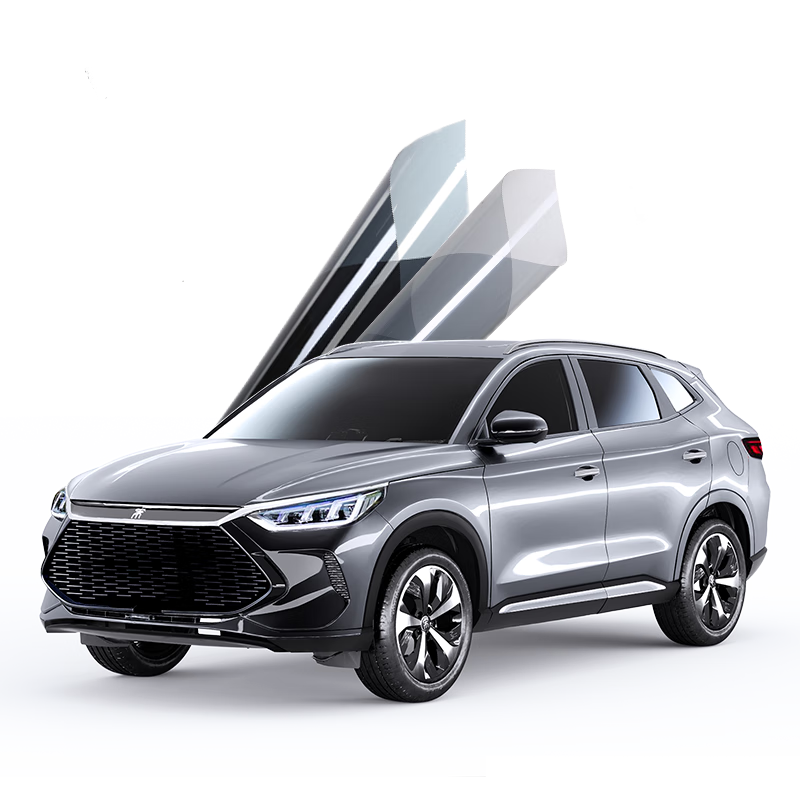 強生汽車(chē)貼膜比亞迪專(zhuān)供（含天窗）新能源陶瓷膜全車(chē)膜隔熱膜太陽(yáng)膜 深色 通用
