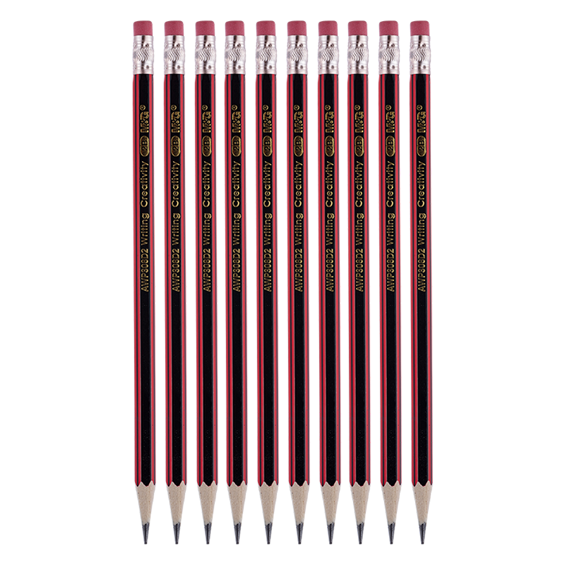 ���⣨M&G���ľ�2BǦ��10֧ ��ڳ�������ľ��Ǧ�� ѧ������Ϳ����д���������ͼľ��Ǧ��AWP308D2