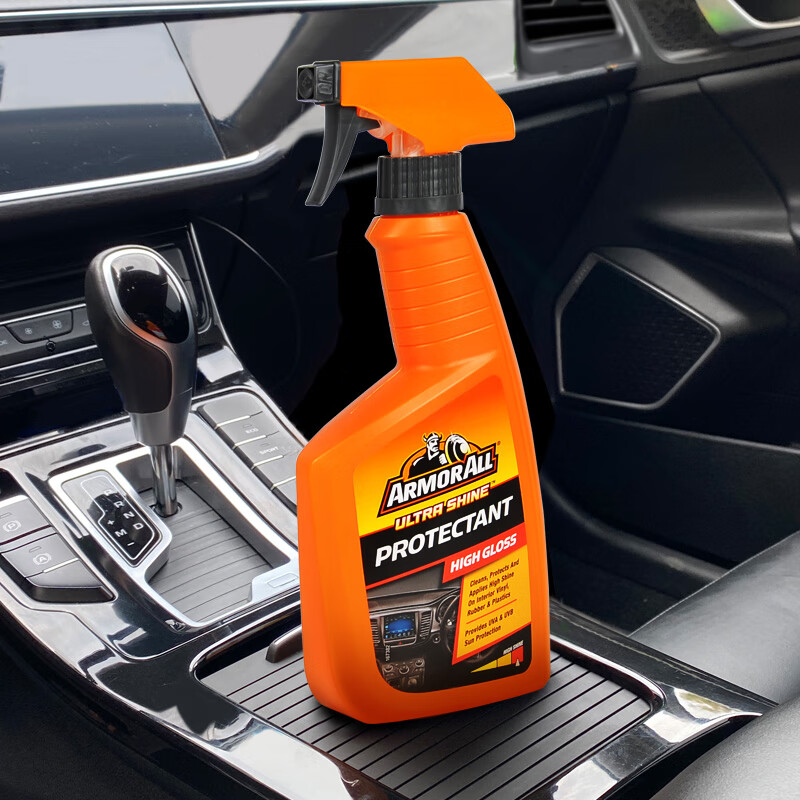 牛魔王美化保护液 汽车表板蜡内饰保养座椅橡胶塑料翻新上光剂 原装进口500ml1瓶