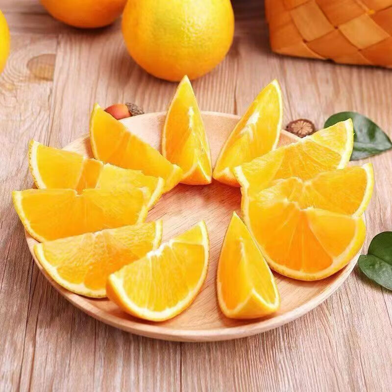 东鲜丰 赣南脐橙 江西橙子新鲜现摘水果脐橙时令生鲜水果甜橙 净重4.5斤精品果【70-80mm】