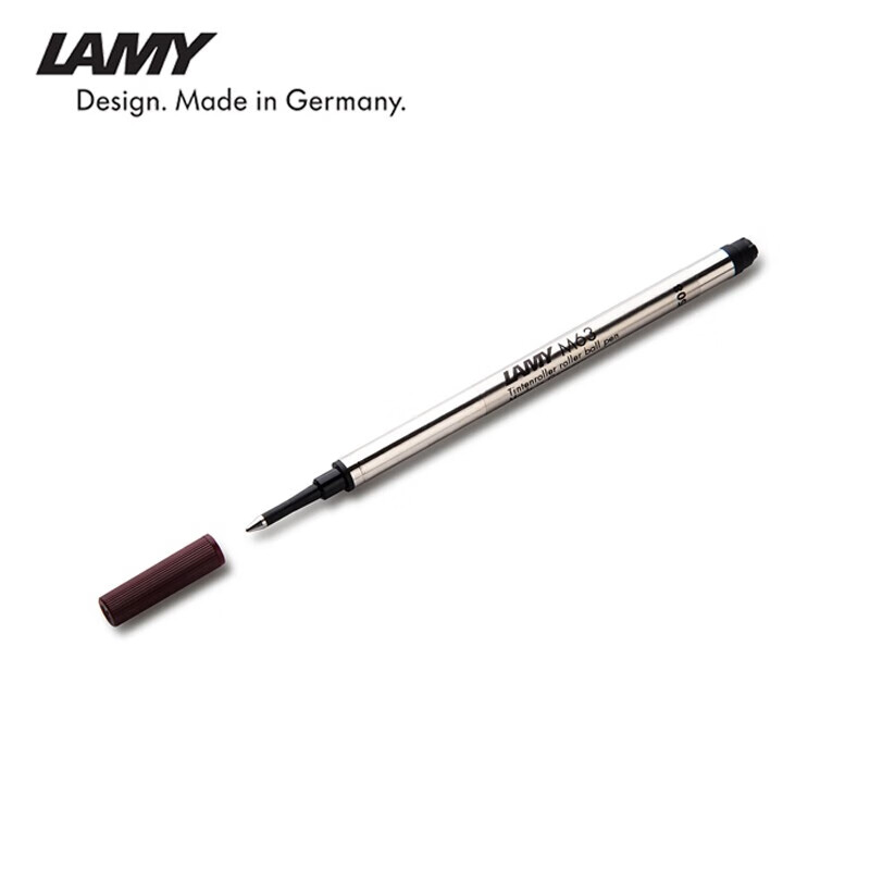 LAMY凌美宝珠笔 笔芯签字笔 一次性替芯专柜配件 黑色M63-0.5mm
