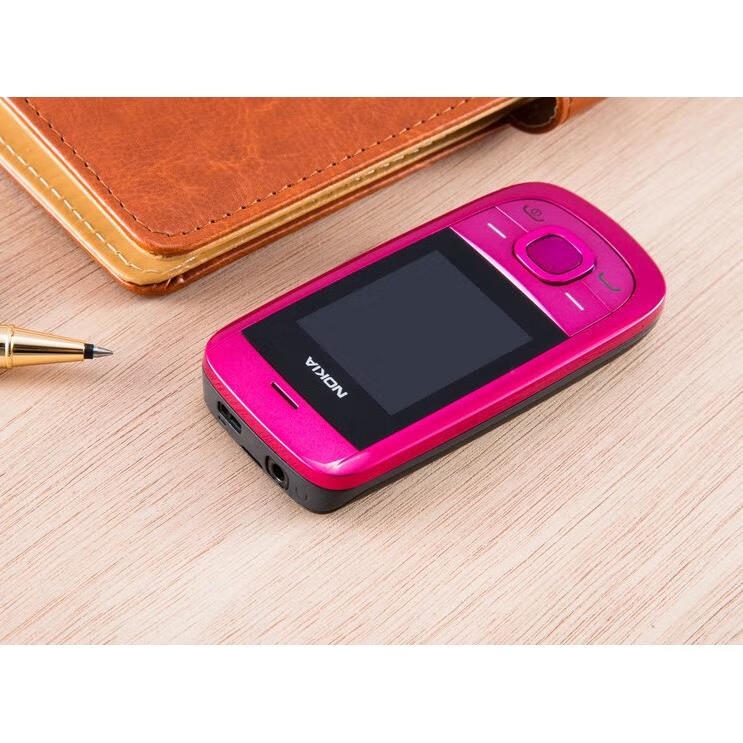 粉红色只支持移动卡 诺基亚2220s手机 1电池 1充电器