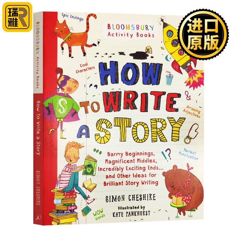 how to write a story 如何写故事 英文原版 进口原版