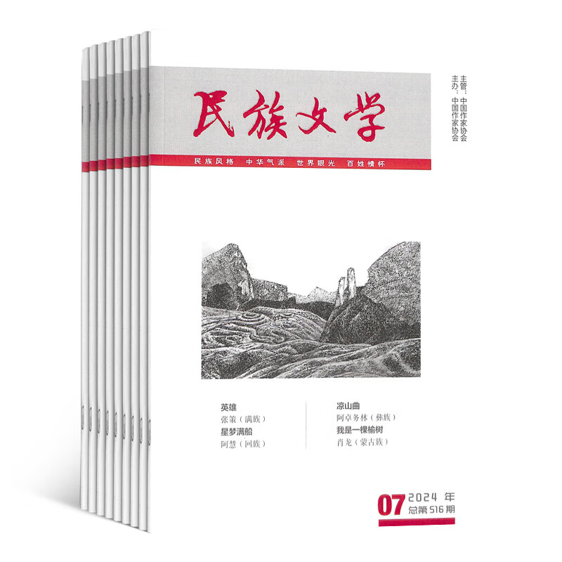 【满200减100】民族文学杂志 2026年1月起订 1年共12期 杂志铺 民族文学文化学习交流 少数民族文学刊物