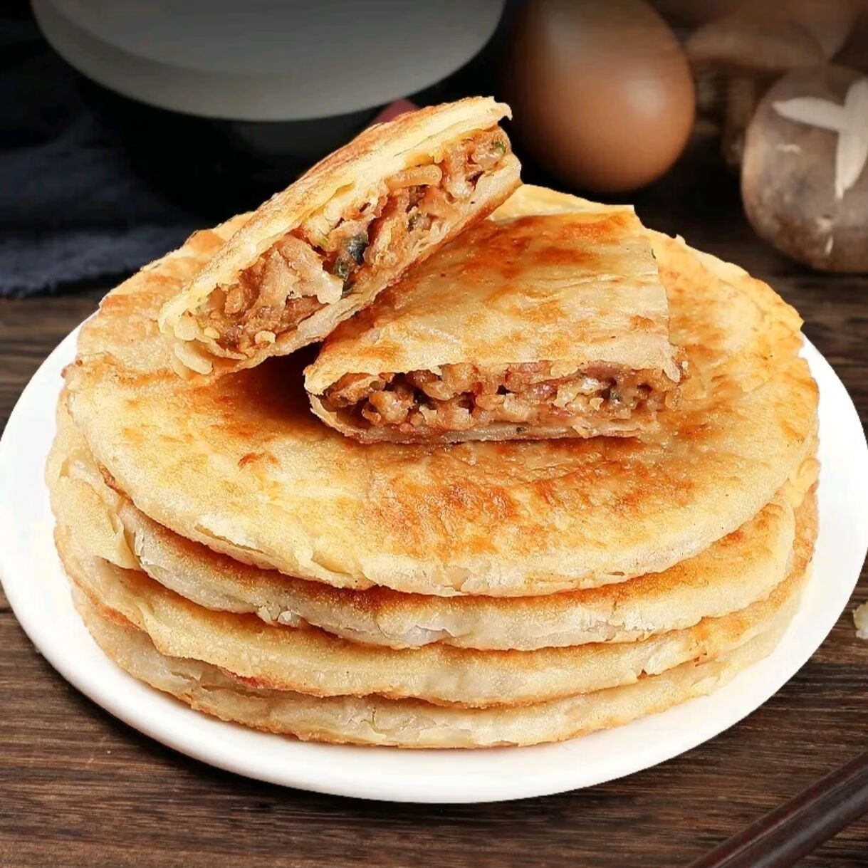 瑃蔻睿酥皮牛肉馅饼冷冻半成品家庭装懒人营养早餐独立包装方便速食