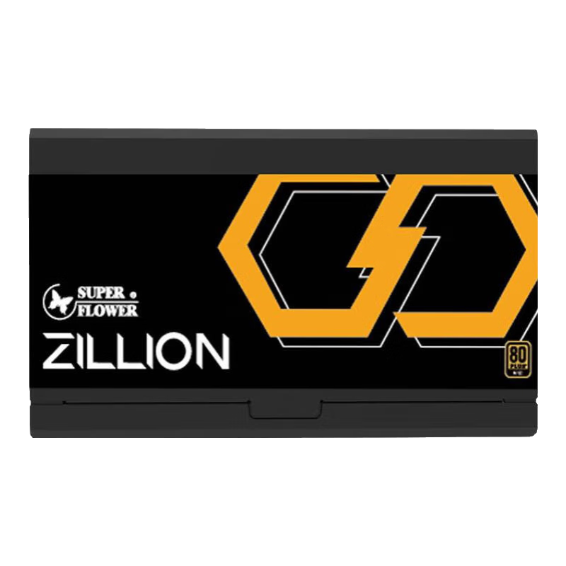 SUPER FLOWER�񻪵�Դ  ZILLION׿�� �650W/850W/1050W���Ե�Դ  80PLUS����ȫģ ���걣�� ZILLION1200W+50W��ATX3.1�� 659Ԫ