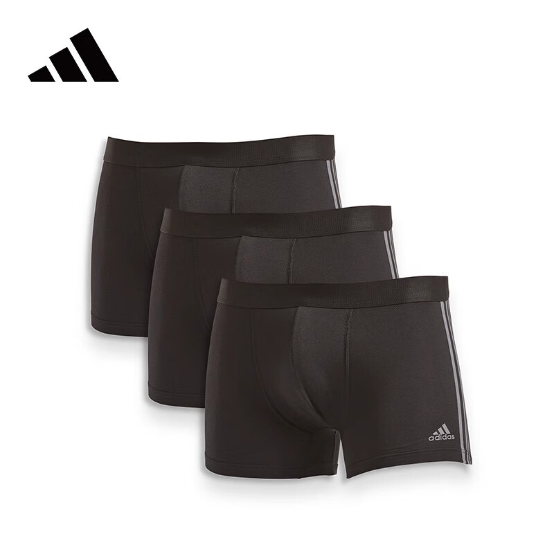 ADIDAS���ϴ�˹�ٷ����ﶬ�ٸɵ�������ƽ�ǳ����ڿ�3��װ ����������3��װ����ɫ 3�� XXL