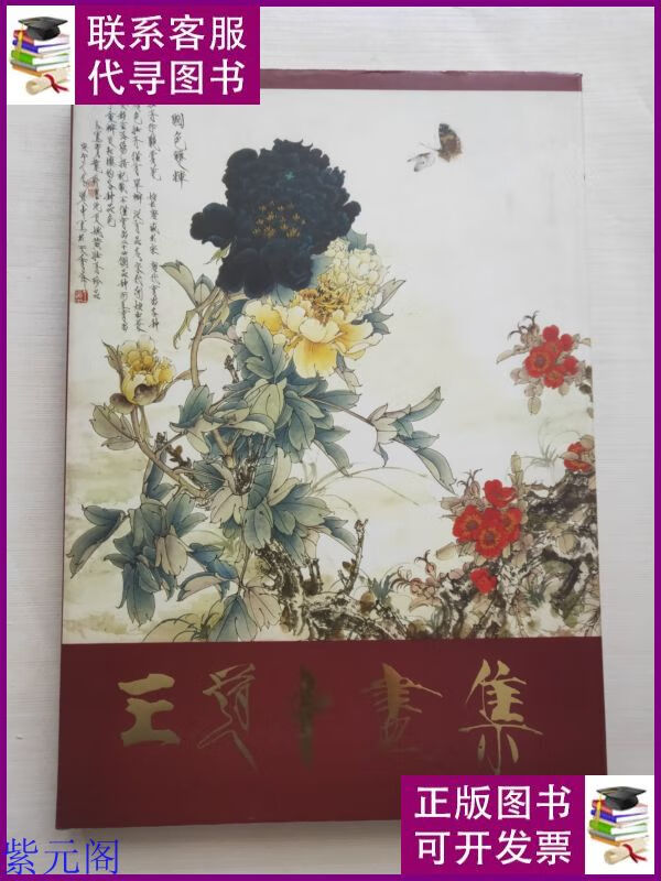 王道中画集 有涵套 北京工艺美术出版社二手书