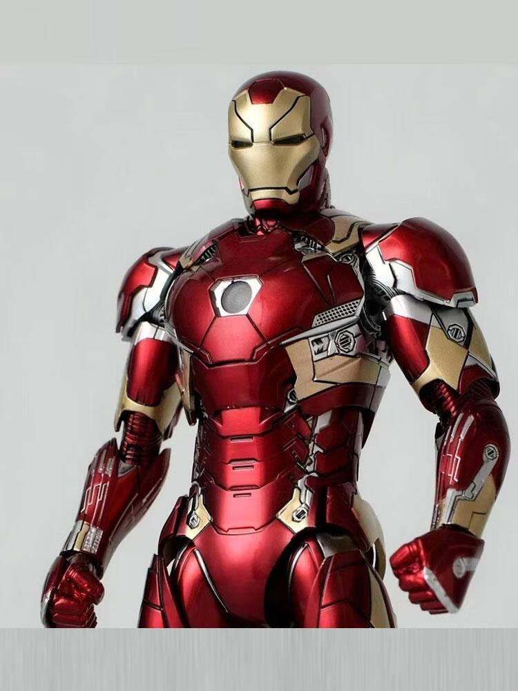 cs钢铁侠mk46合金1/12比例发光超可动复仇者联盟手办玩具模型