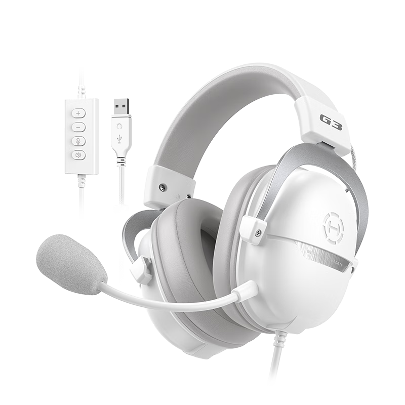 ���ڲ����������ߣ�EDIFIER�����Լ۱�TOP��HECATE G3ͷ��ʽ��Ϸ�������ߵ羺��������7.1��ЧUSB�ӿڳ���3A�Լ�csgo���õ��� �����Լ۱ȡ��¹��+����֧��