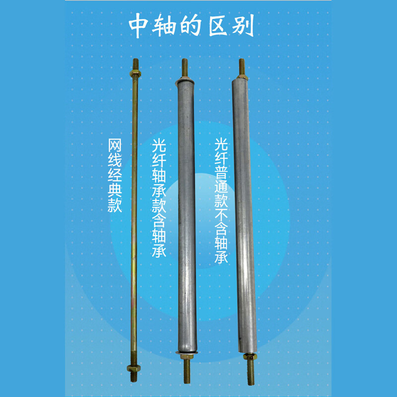 光纤网线皮线放线架监控网络放线盘可折叠轴承拉车线轴拉线神器 光纤款中轴 配件