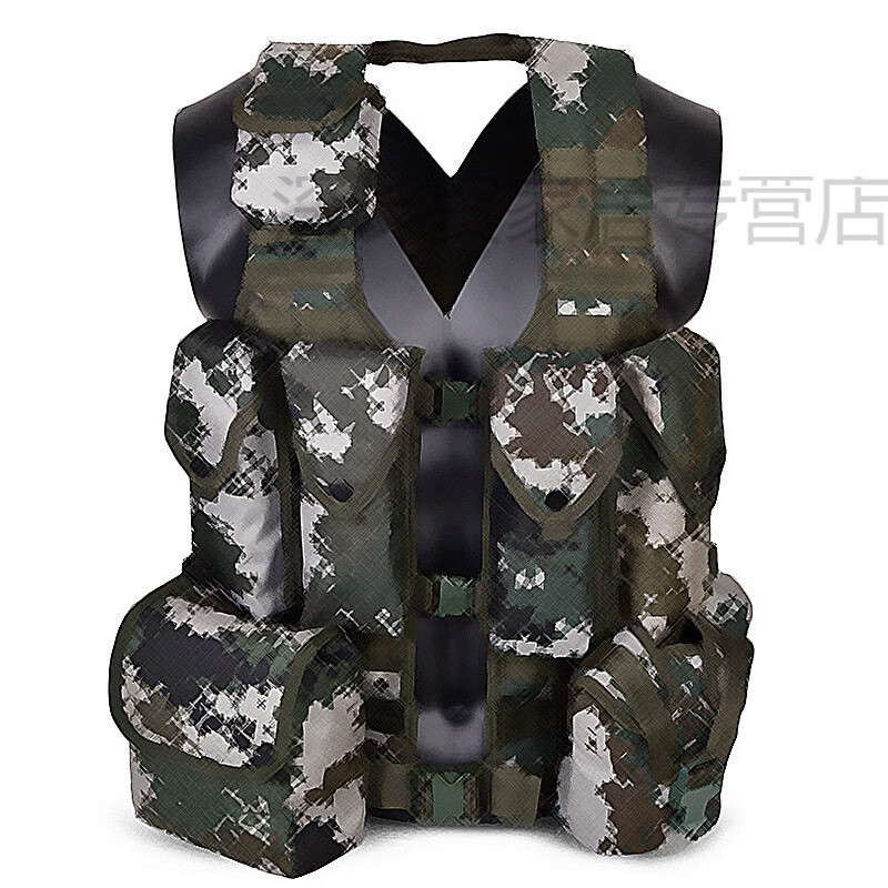 btit战术背心袋配件套装06携行装具11件套背心马甲水壶袋面具包 灰色