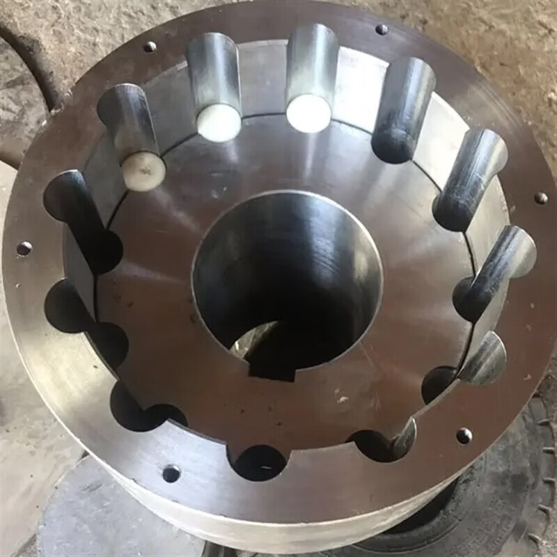 zl弹性柱销齿式联轴器hl大扭矩可互换连轴器45钢减速机异型传动轴