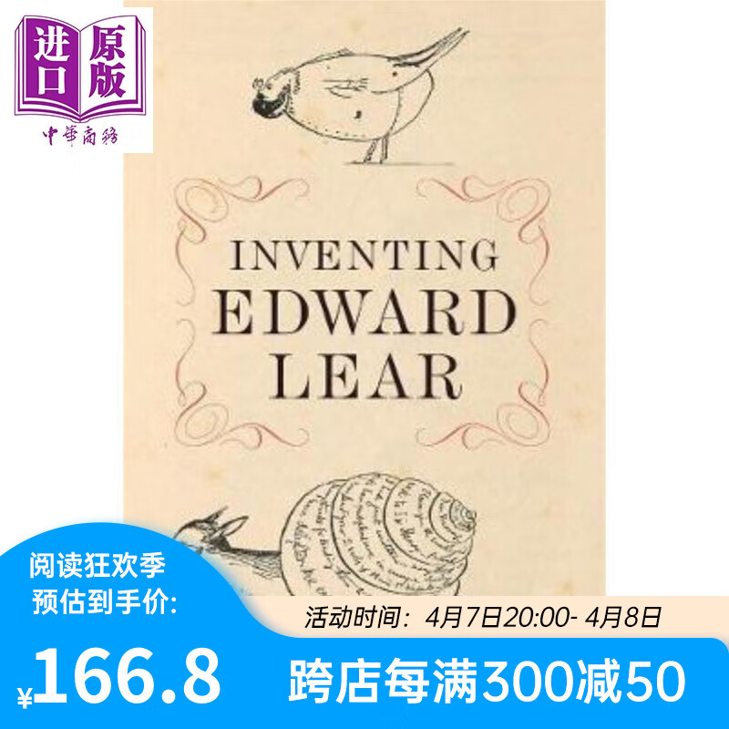 爱德华·李尔的创新 英文原版 inventing edward lear sara lodge