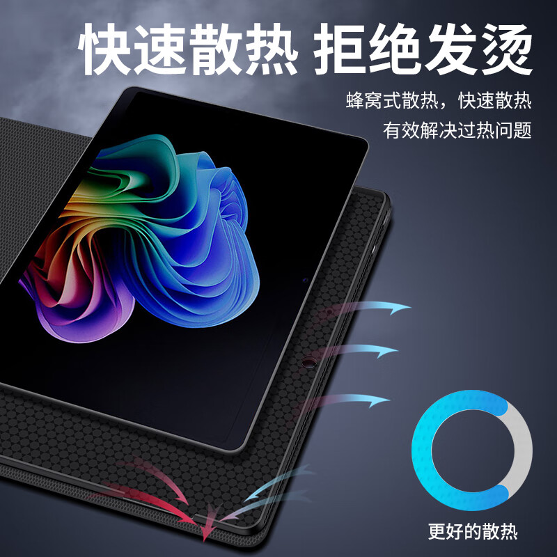 西蒙迪奥适用surface保护套surfacepro11平板保护壳微软go4/go3/2收纳内胆包pro10/9/8/7/6/5/4键盘支架壳 【素皮保护套*幻夜黑】 Surface GO