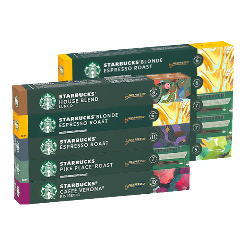 ڲǰͿˣStarbucks Nespressoҿ ʽŨʽڿȽҼNesȻ ζ*100550g 266 282Ԫ