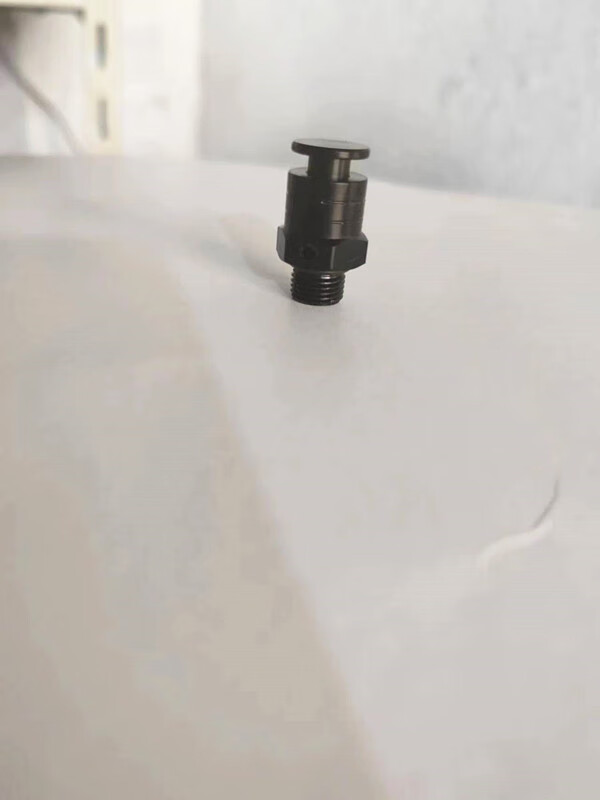快排阀前后通全套手动按压排气阀开关 手动快排阀黑色(一分接口) )
