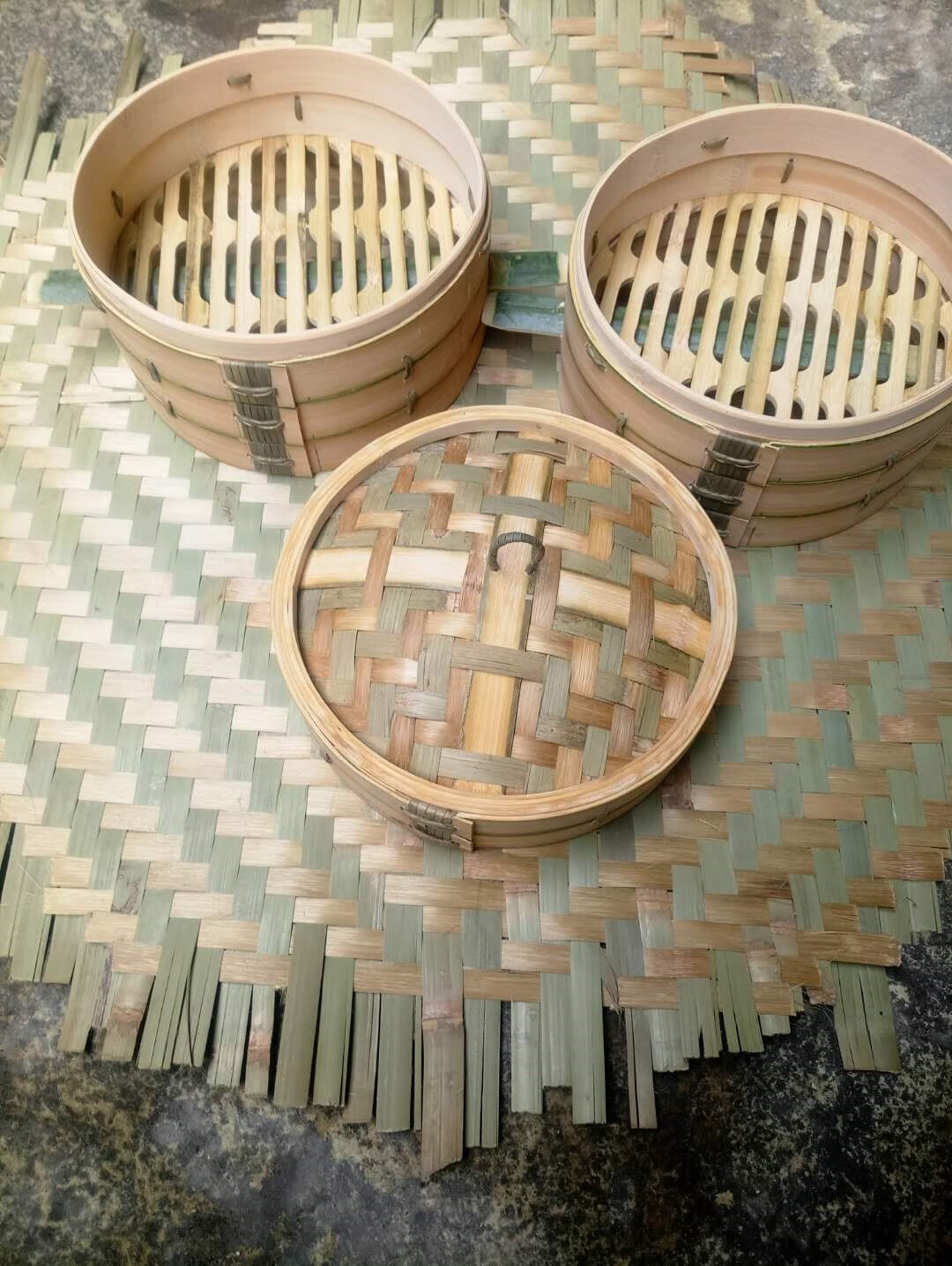 百圣牛蒸笼竹制无胶水楠竹纯手工加深加高蒸粉蒸肉四川重庆开县 16.