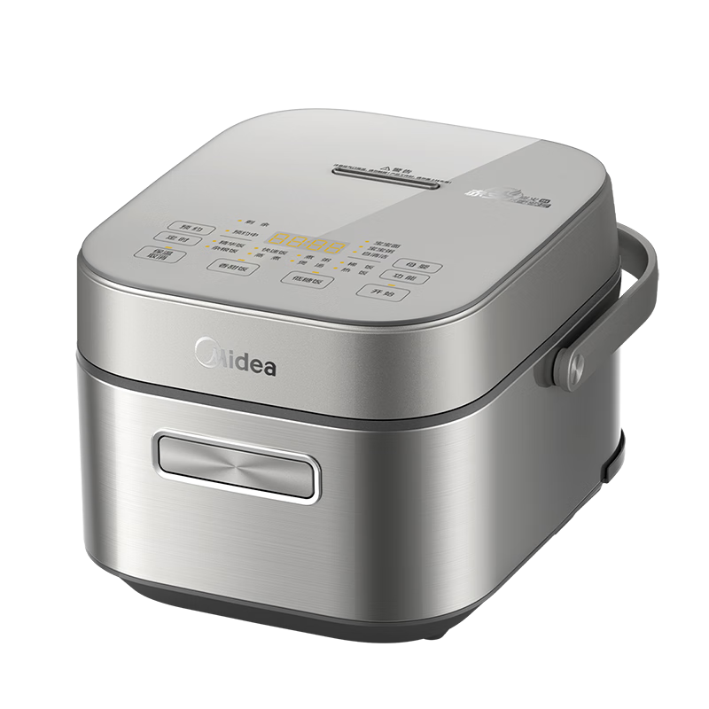 美的（Midea）纯钛0涂层低糖电饭煲3L电饭锅家用3-4-6个人多功能IH双热源快速饭煮饭锅智能无涂层电饭煲国家补贴 【IH立体双热源】钛0涂层 | 健康低糖饭 3L