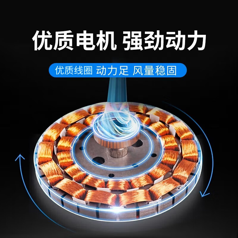 华生（Wahson） 电风扇/吊扇/吊顶扇/客厅厨房餐厅风扇工业风扇商务企业推荐大风量风扇 80W吊扇/吊顶扇56吋FC-1400（铝线电机）