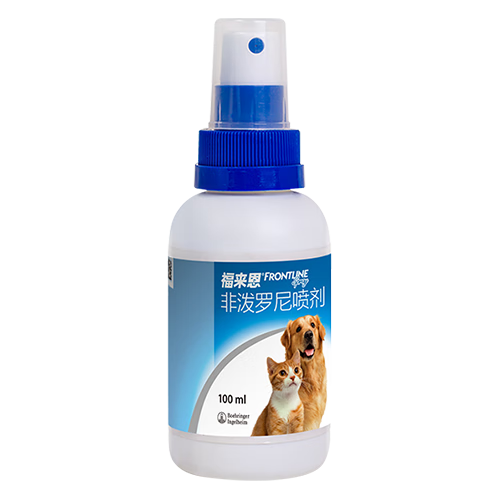 福来恩（FRONTLINE）猫狗通用去蚤除虱驱蜱虫进口驱虫原研药喷剂100ml