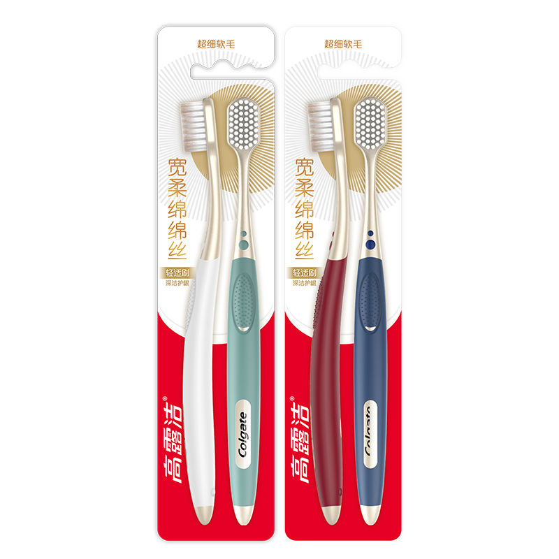 ��¶�ࣨColgate��48��С��ͷ������ϸ��ë��ˢ2֧X2 ��������˿������ˢ����ˢ